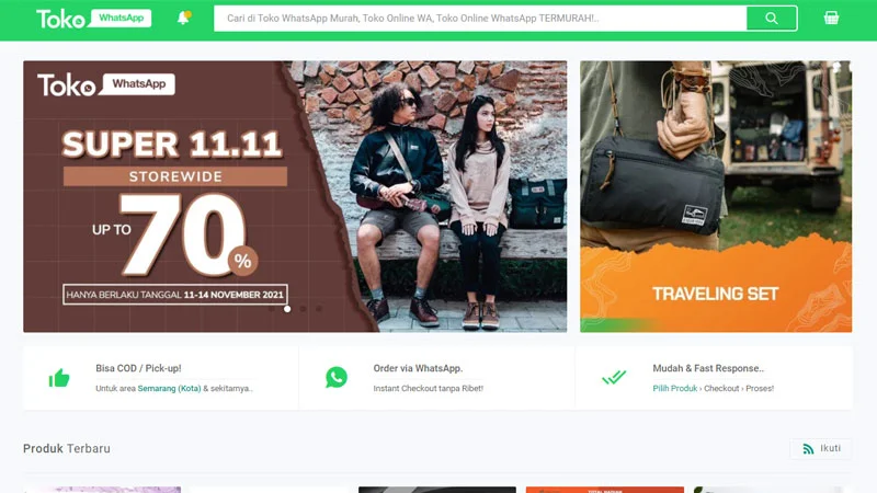 Jasa Pembuatan Website Toko Online MURAH Full Garansi