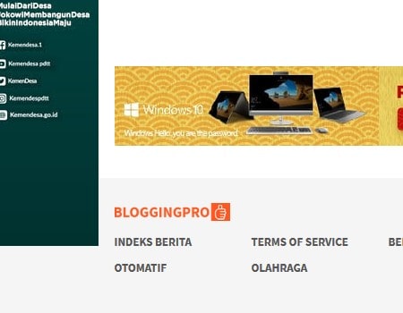 Mendukung 2 Menu