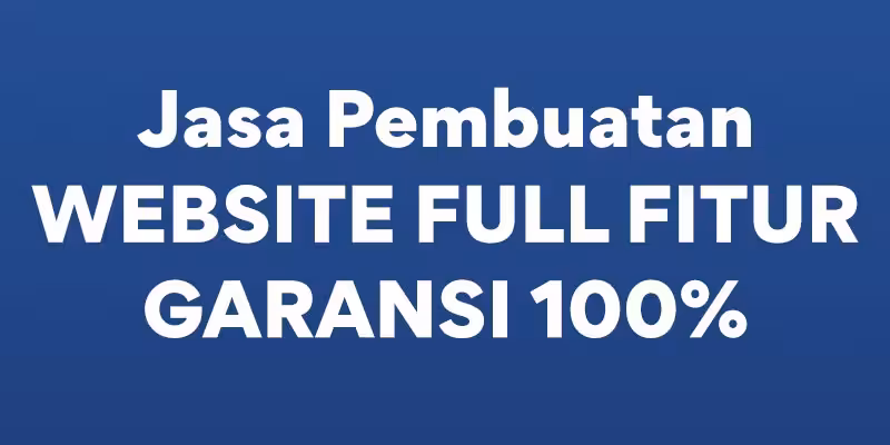 Jasa website murah full fitur