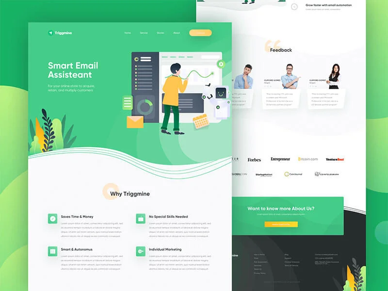 Jasa Pembuatan Website Landing Page Murah PRO GUD
