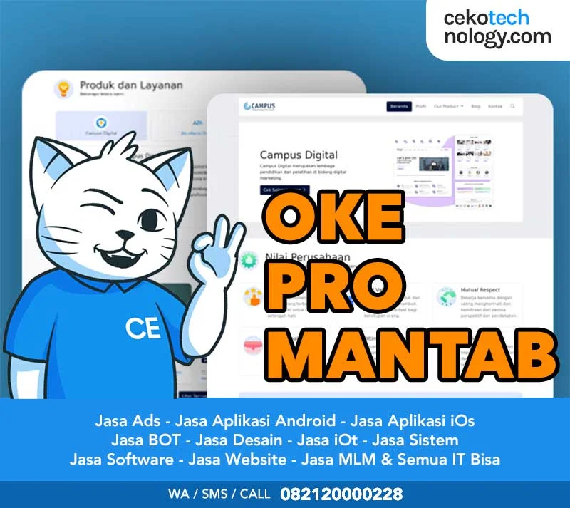 Pembuatan Website Karang Pilang