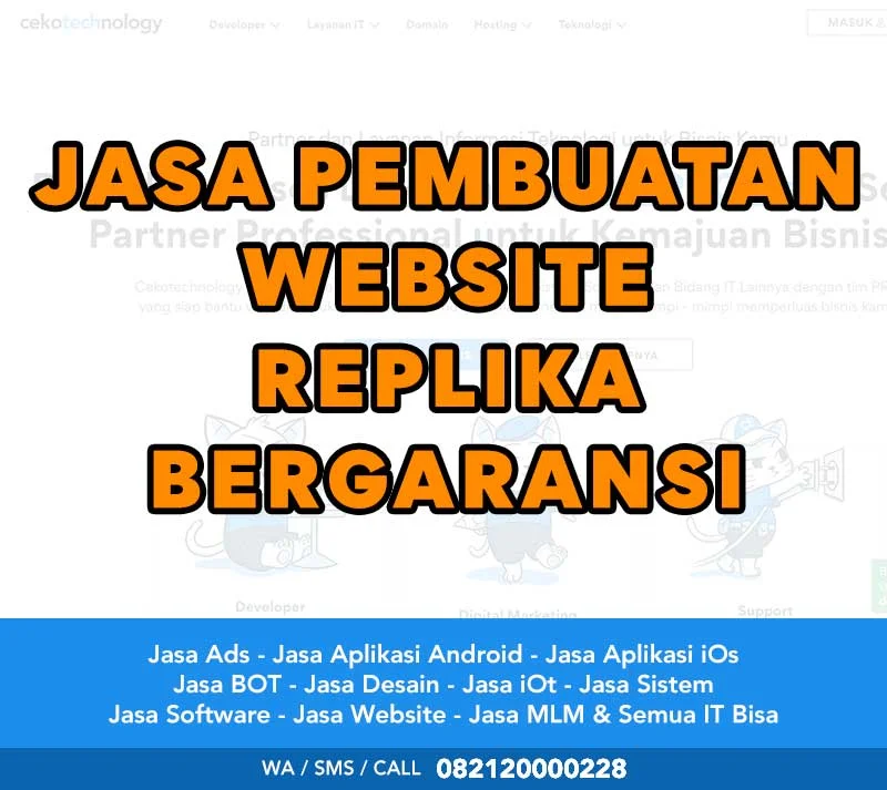 Pembuatan Website Replika